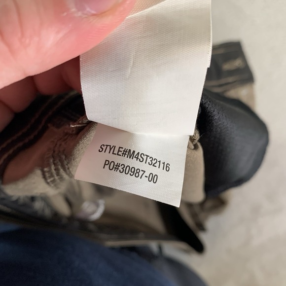 prAna Zion Pants Mens 34x32 Straight Hiking Stretch Nylon Cargo Belt Lot Of 2 - Picture 9 of 16